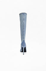 Women's Calana Denim Stiletto Boots