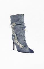 Women's Naelia Denim Stiletto Booties