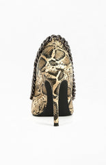 Women's Ravelle Snake Stiletto Pumps