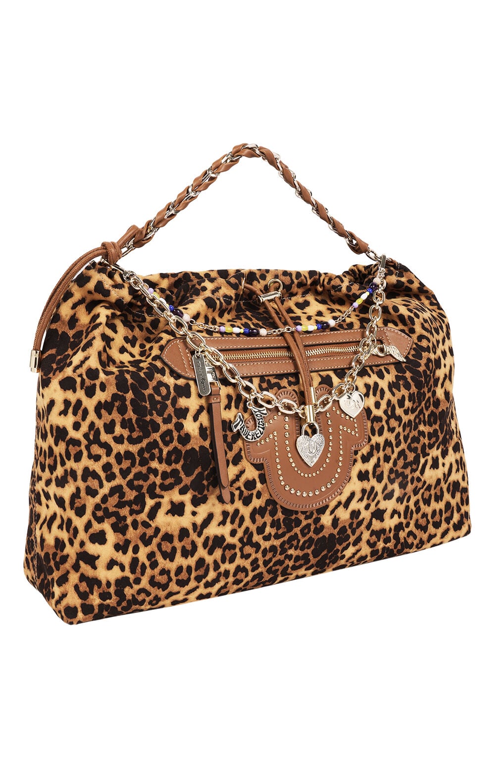 Leopard Print Soft Hobo Bag