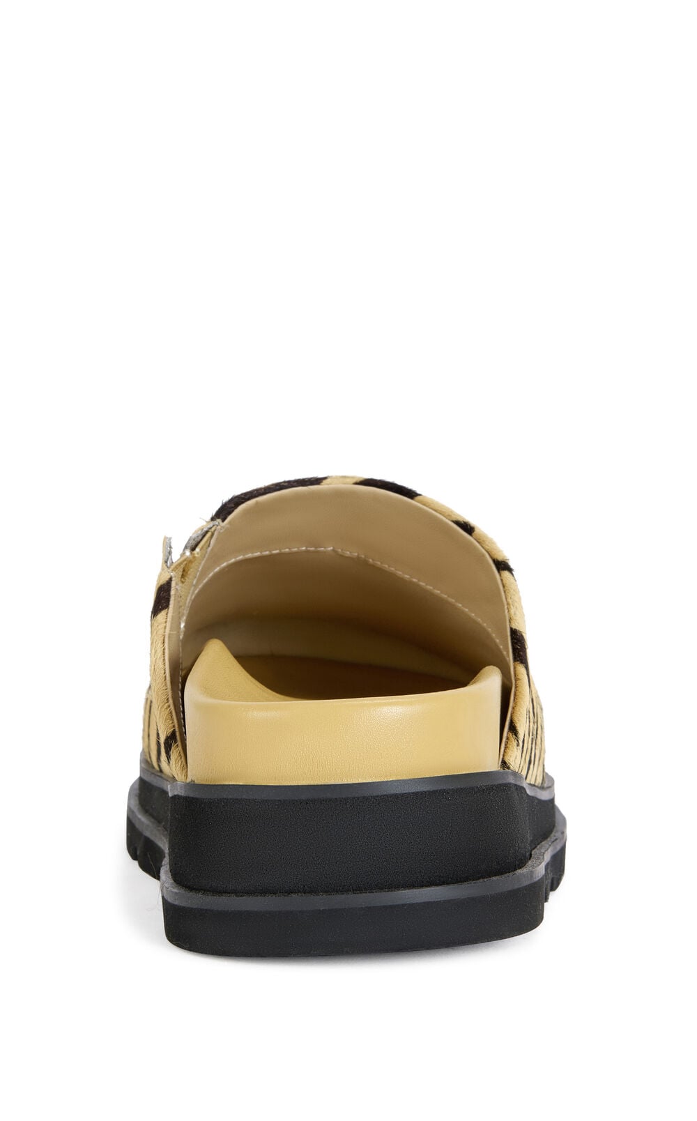Women's Sarinda Tiger Calf Hair Flatform Mules