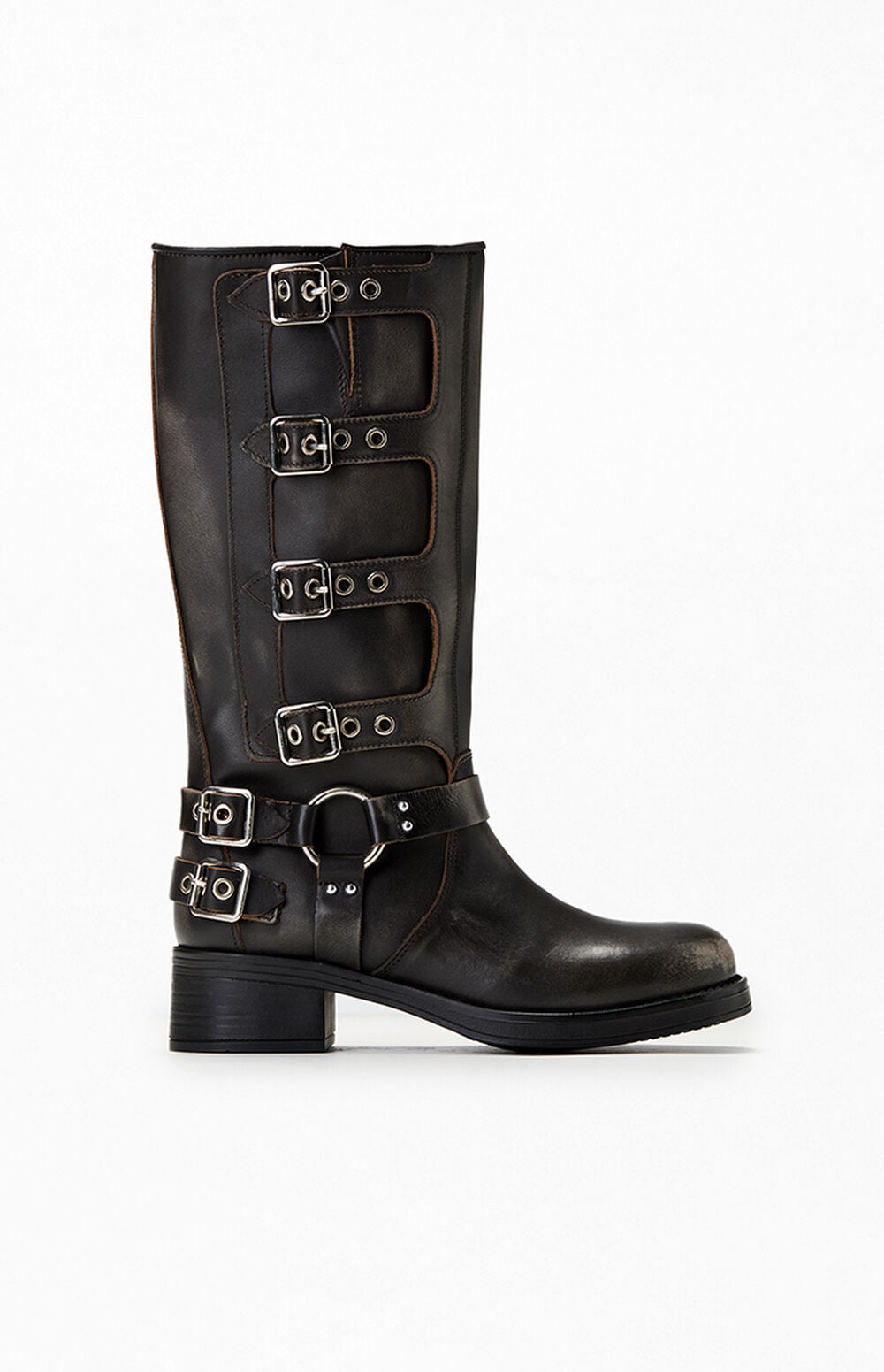 Women's Leather Rocky Boots