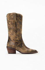 Women's Albany Leather Cowboy Boots