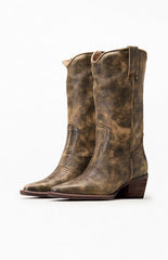 Women's Albany Leather Cowboy Boots