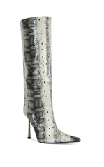 Women's Madeye Snake Stiletto Boots