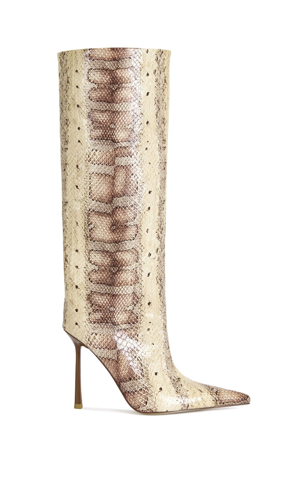 Women's Madeye Nude Snake Stiletto Boots