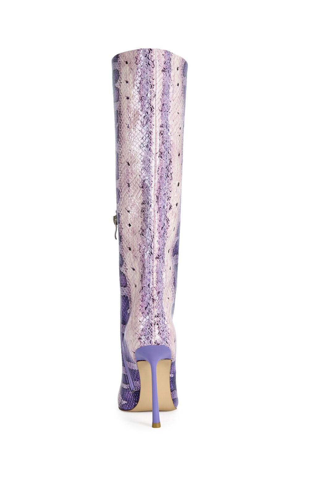 Women's Madeye Purple Snake Stiletto Boots