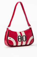 80 Varsity Faux Leather Shoulder Bag