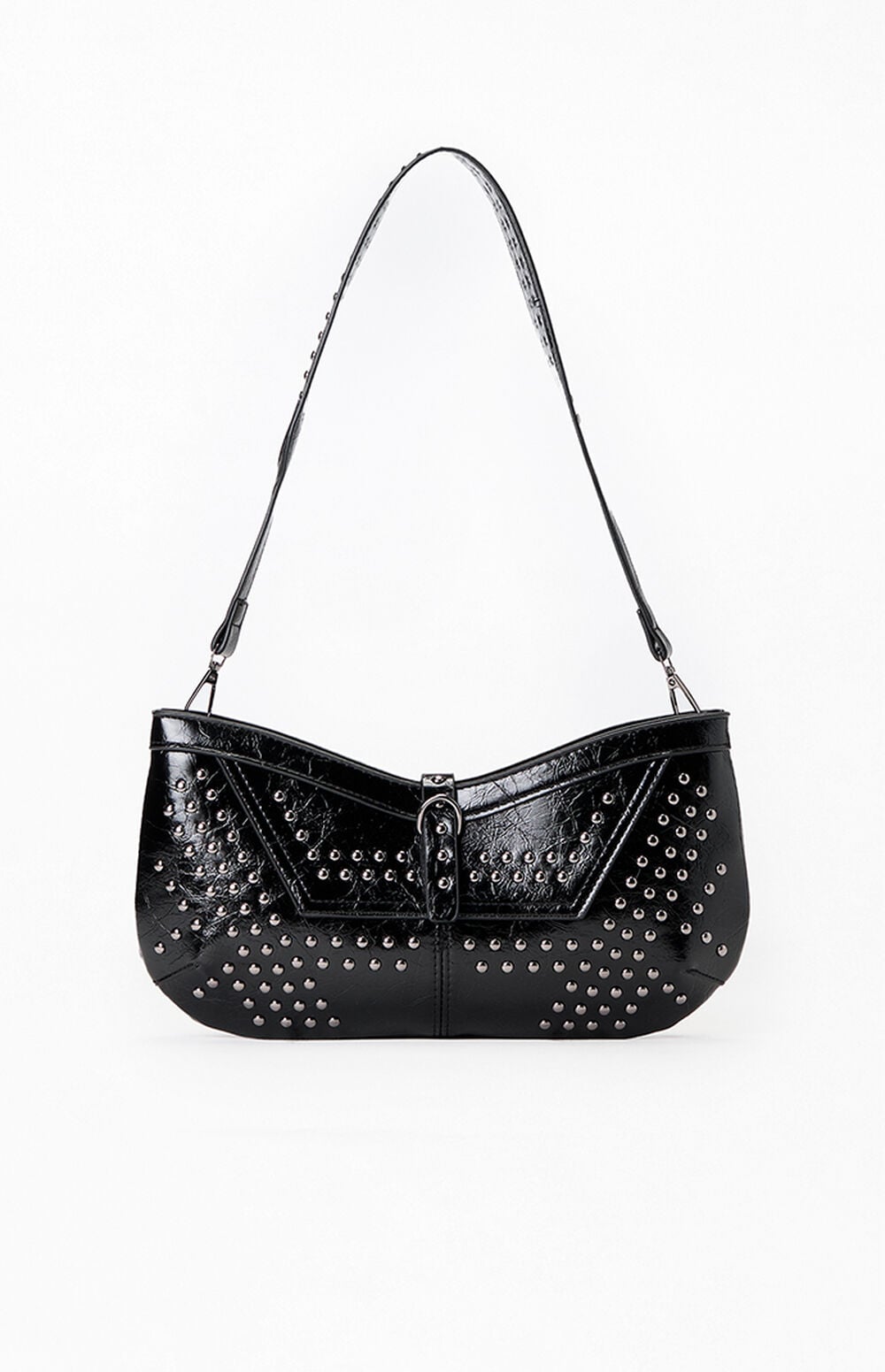 Nightfall Studded Shoulder Bag
