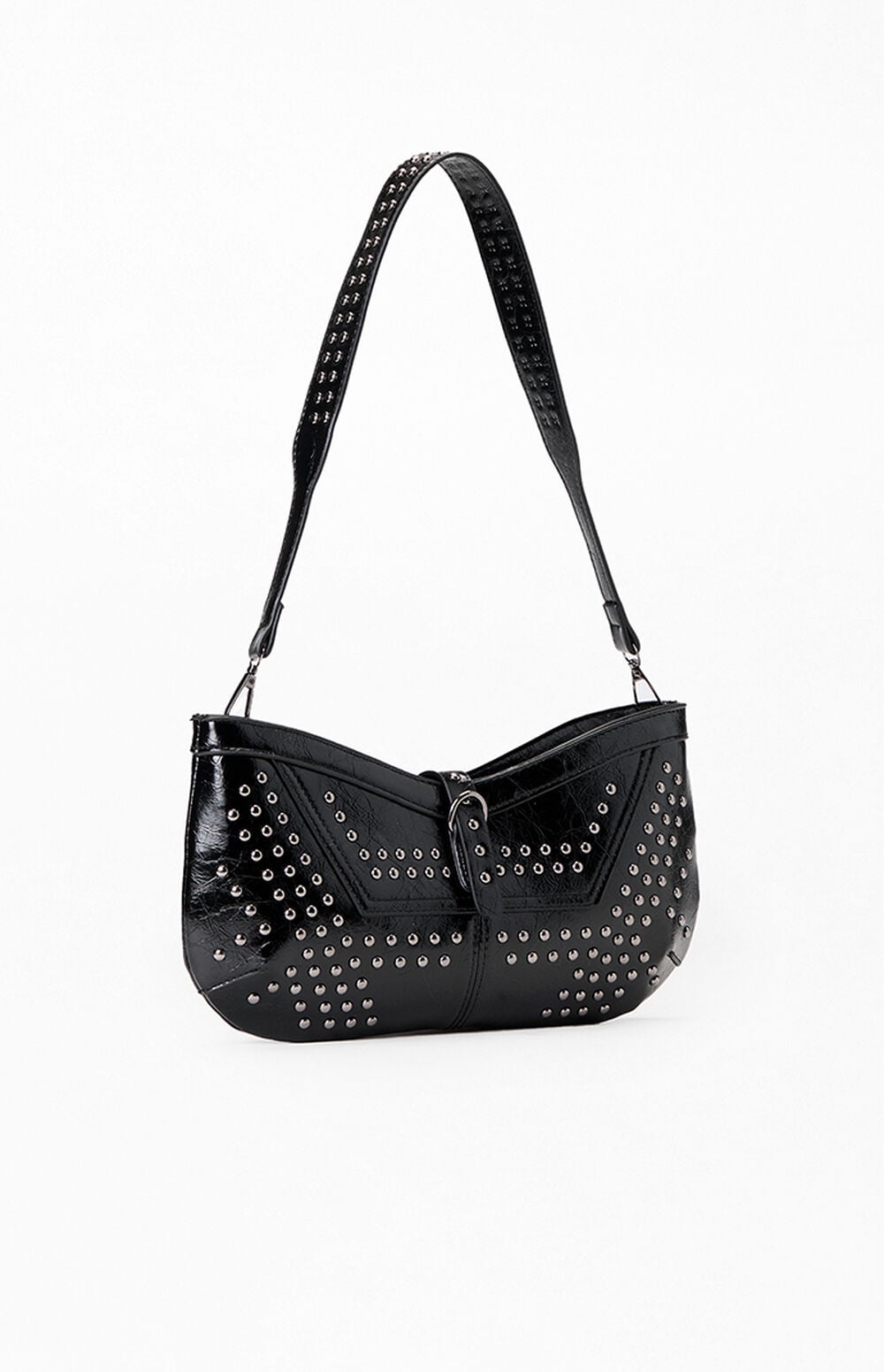 Nightfall Studded Shoulder Bag