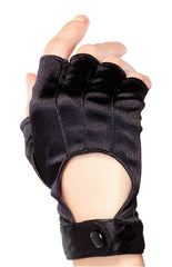 Costume Fingerless Motorcycle Gloves