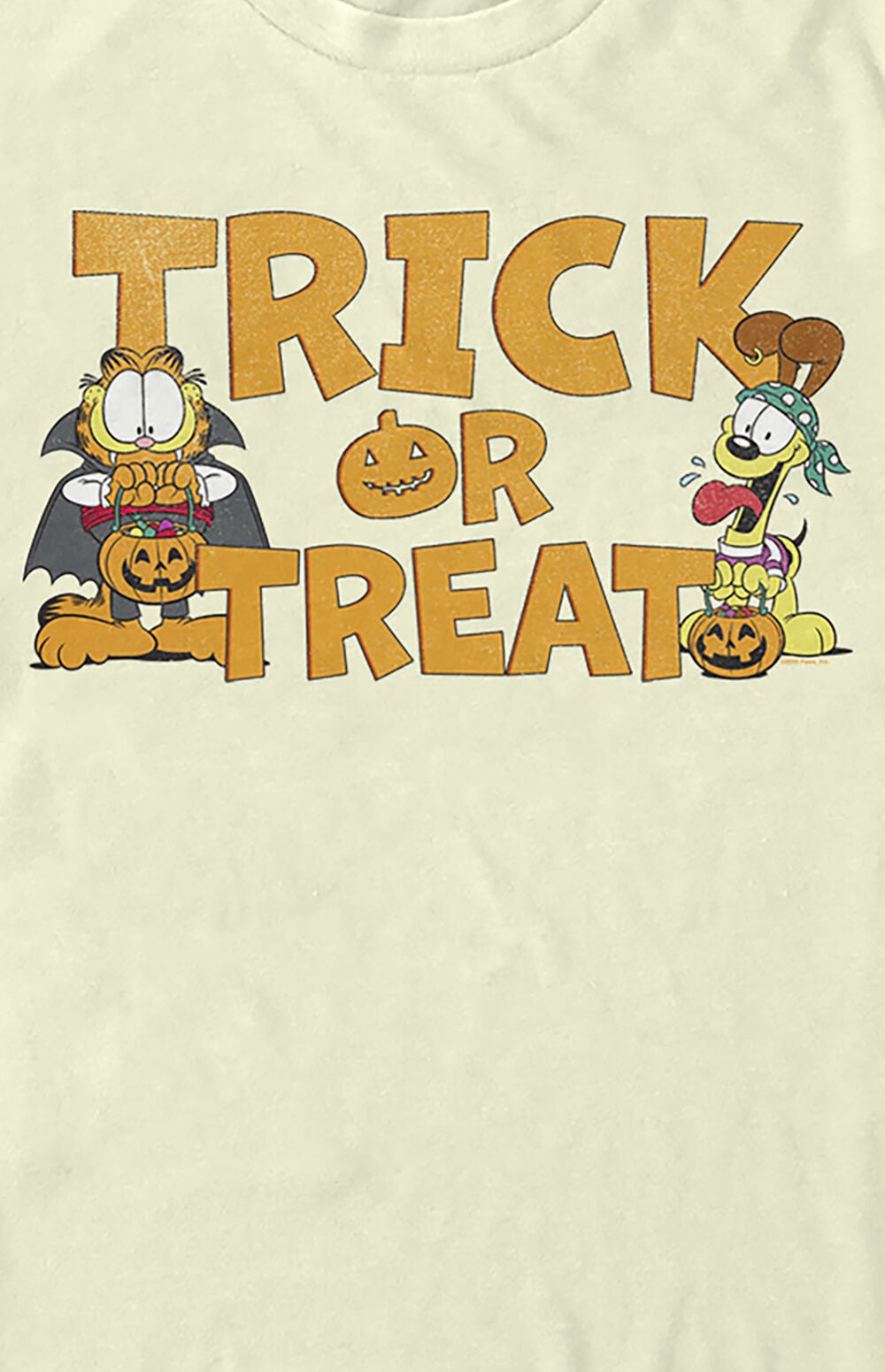 Garfield Trick Or Treat Halloween T-Shirt