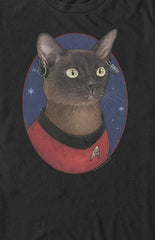 Star Trek Uhura Cat T-Shirt