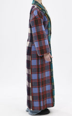 Studio Plaid Trench Coat
