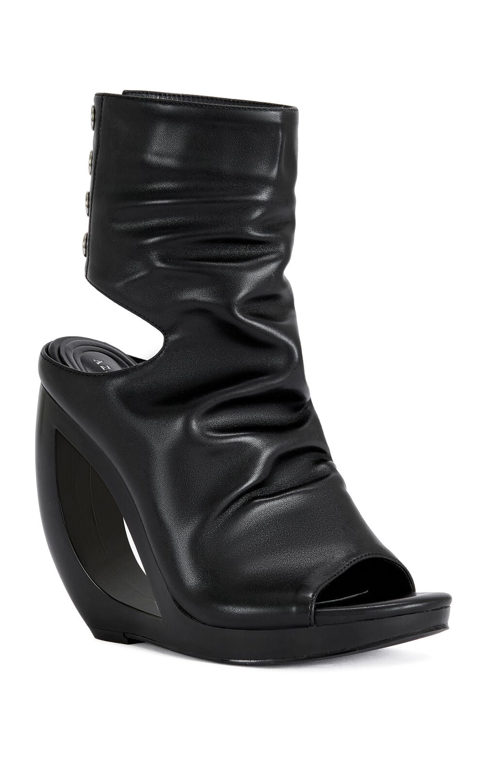 Women's Circos Black Wedge Sandal Booties