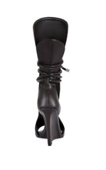 Women's Douma Chocolate Wrap Around Wedge Sandals