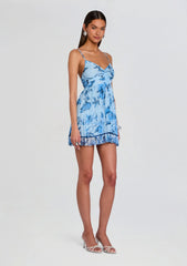 Milo Pleated Mini Dress