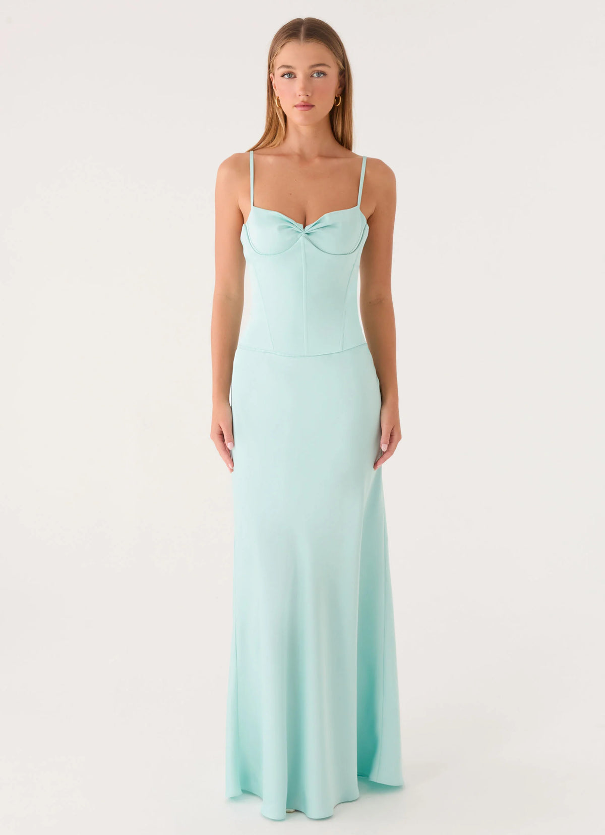 Merritt Maxi Dress - Aqua