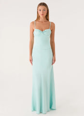 Merritt Maxi Dress - Aqua
