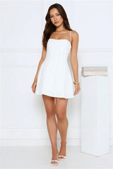 Secret Edit Mini Dress White