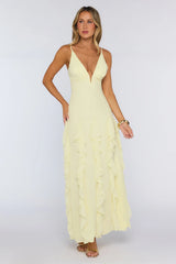 She’s Everything Maxi Dress Yellow