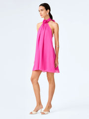 Demi Dress in Raspberry