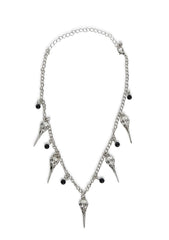 Sinister Skull Statement Necklace