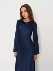 Pike Silk Maxi Dress