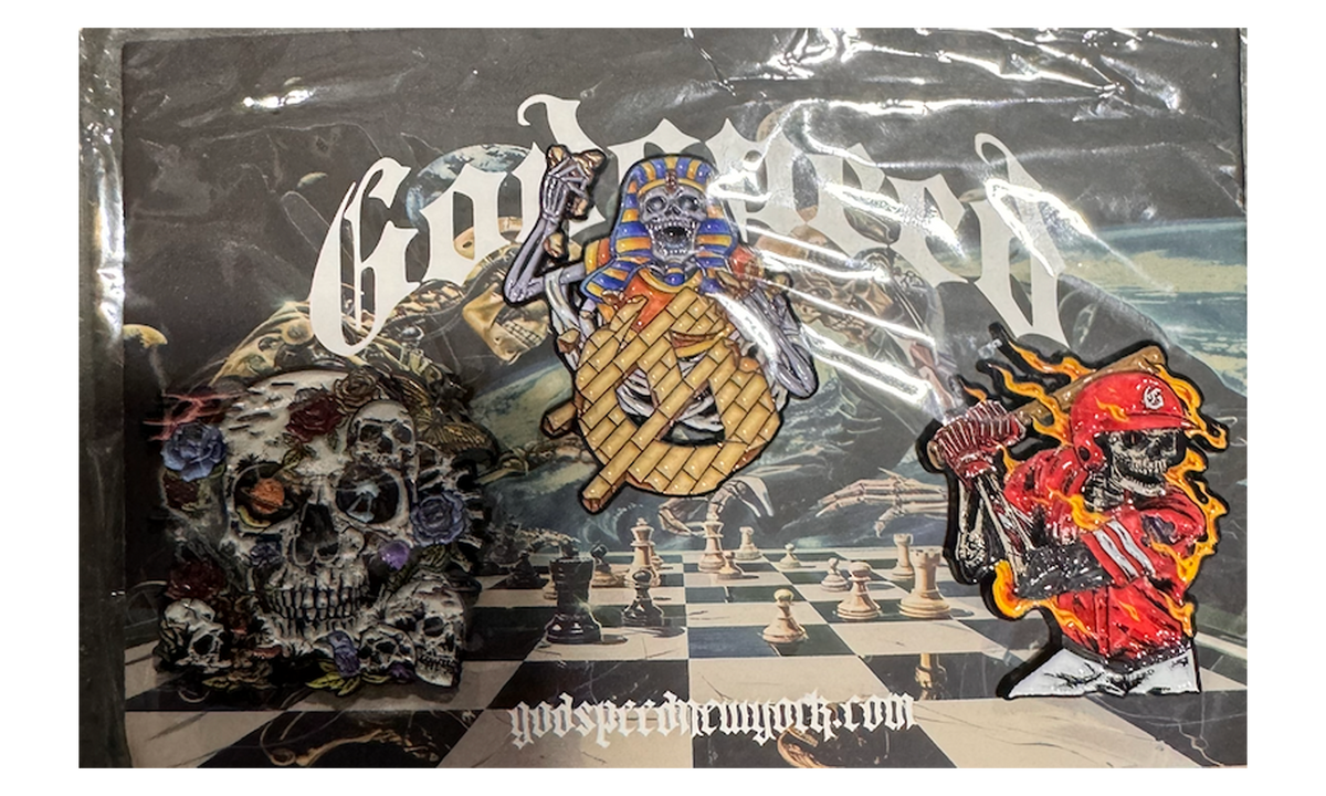 Godspeed Pyramid Pins Multicolor GS171