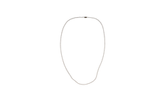 Ball Chain Necklace 18 inches - Silver CHRM1504