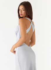 Zandie Maxi Dress - Misty Blue
