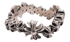 Plus Cross Wave Ring Silver CHRM1793