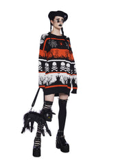Hollow Grounds Knit Sweater