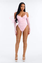 Garden Goddess 4 Piece Costume Set - Pink