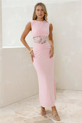 Spellbound By You Maxi Dress Pink