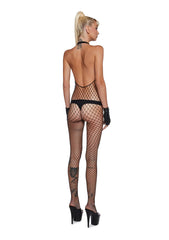 Hidden Secret Body Stocking - Black