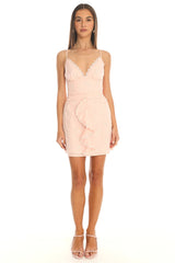 Mulan Mini Dress Blush