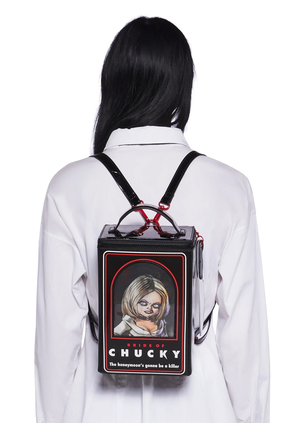 Horrific Honeymoon Doll Box Backpack