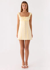 Fornarina Mini Dress - Lemon