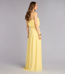 Kensley Chiffon A-Line Formal Dress