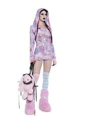 Demented Sweetness Long Sleeve Romper