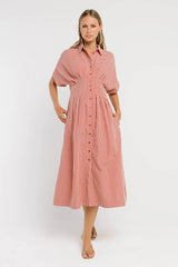 Collins Maxi Dress in Red