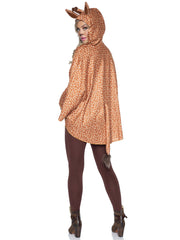 Giraffe Poncho Animal Costume With Hood