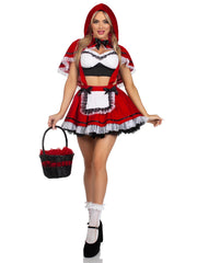 Flirty Miss Red Riding Hood Costume