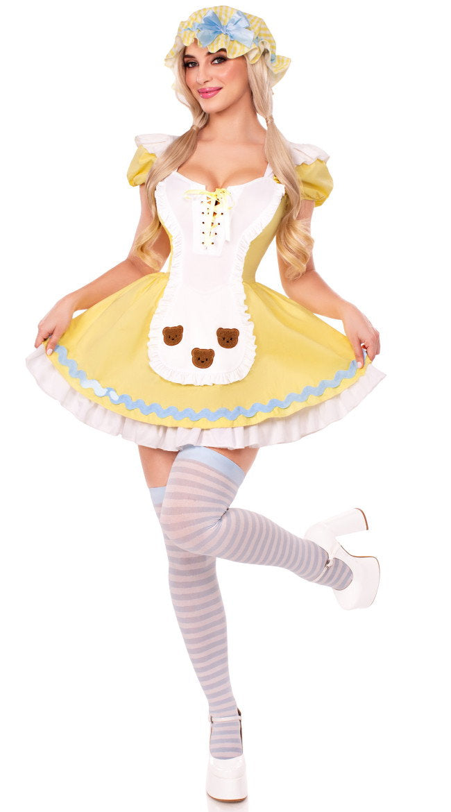 Beary Cute Goldilocks Costume - Image 5