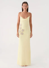 Joella Maxi Dress - Yellow