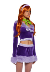 Mystery Crew Hottie Costume and Wig Set