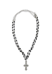Gothic Prayer Beaded Choker