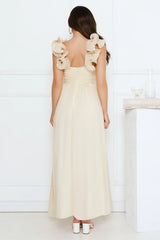 Dusk Pop Maxi Dress Yellow