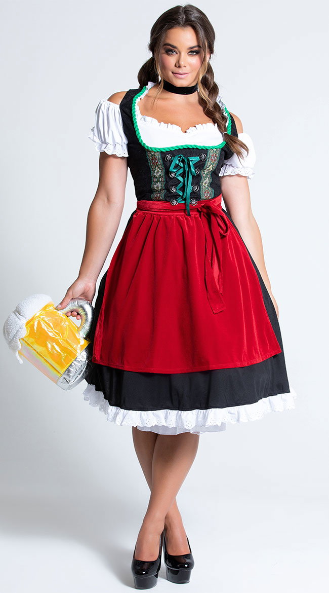 Oktoberfest Fraulein Costume - Image 1